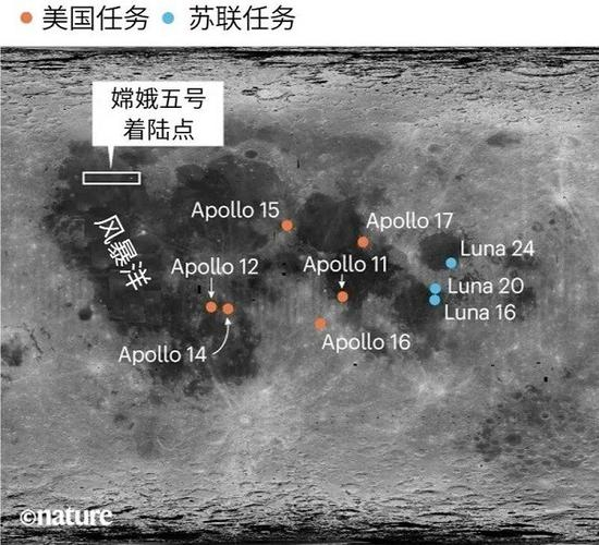 图说：嫦娥五号着陆点