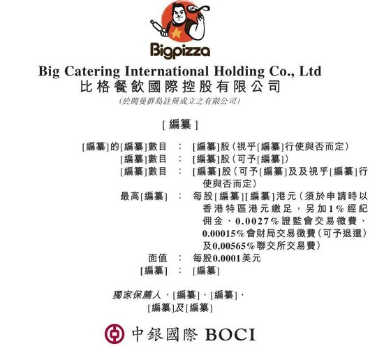 图片来源：比格餐饮招股书
