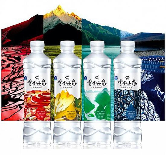 雀巢今年3月推出的云南山泉新品