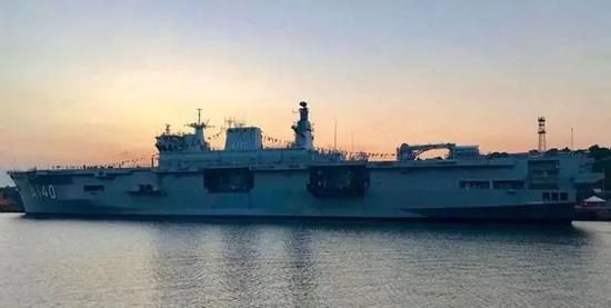 2018年，英国将“海洋”号直升机航母卖给巴西，巴西将之命名为“大西洋”号