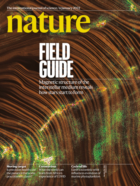 ▲世界顶尖学术期刊Nature封面。图/Nature期刊官网