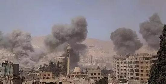 ▲4月7日的东古塔地区（视觉中国）