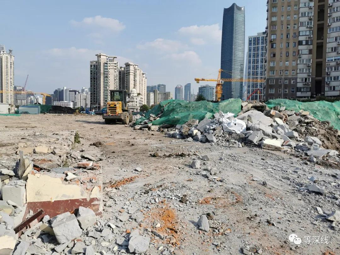 2020年3月31日，招拍挂的虹口地块。&nbsp;《等深线》记者 周远征 摄