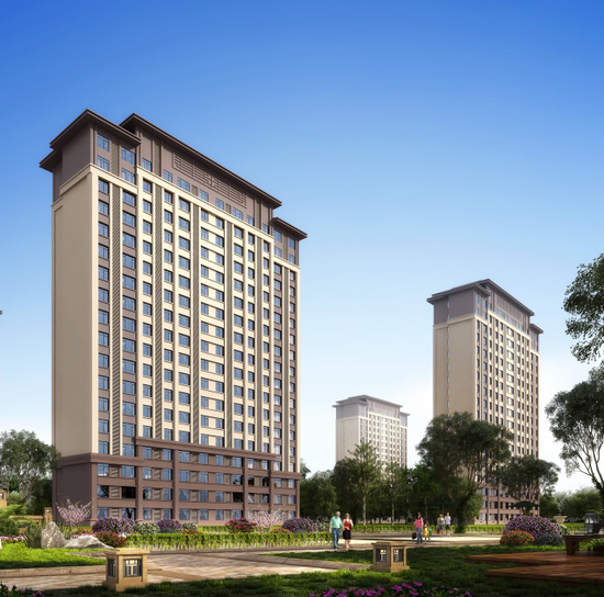 图16：居住生活风貌区示意图