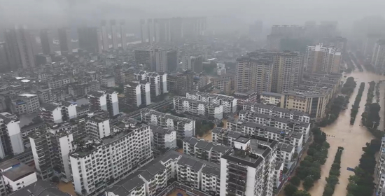 ▲榕江县航拍视频截图 受访者供图&nbsp;