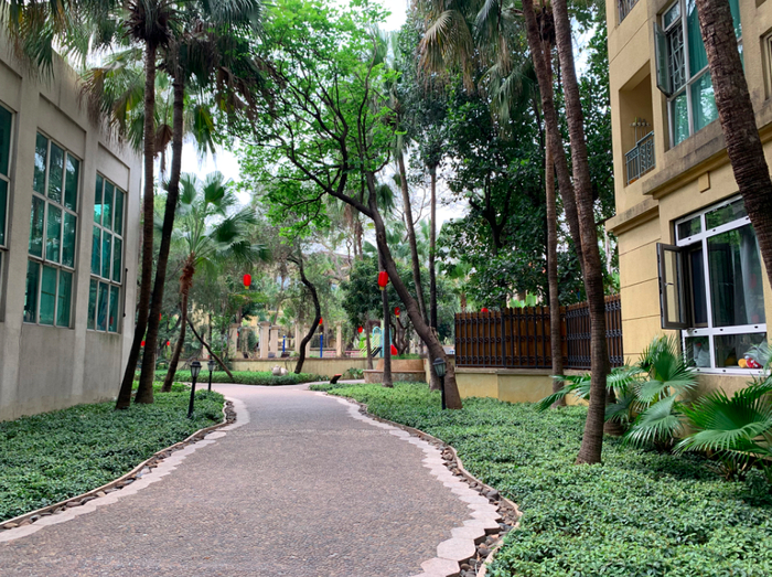 二沙岛某豪宅小区内部&nbsp; &nbsp;图片来源：镁编 摄