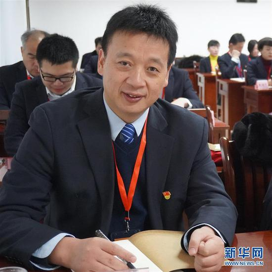  这是武汉市武昌医院院长刘智明（资料照片）。 新华社发