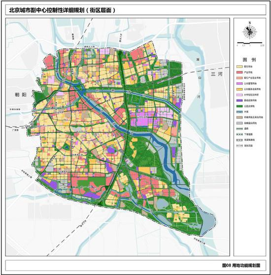  用地功能规划图