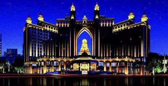 ▲权健位于江苏盐城的会议中心。 图片来源：权健官网