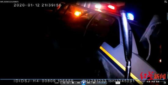 △&nbsp;朱某贵第一次点燃疑似爆炸物。