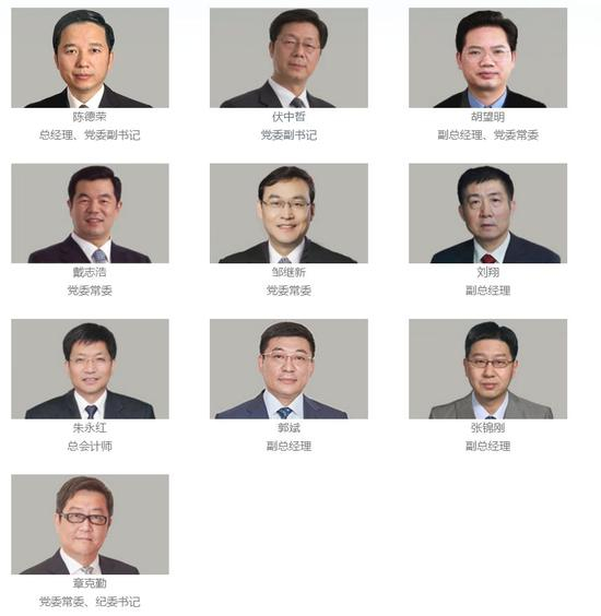 △宝武集团官网的管理团队介绍