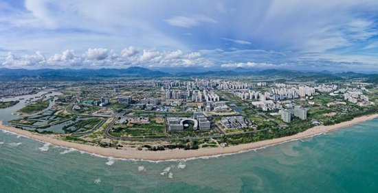  △海南三亚崖州湾科技城