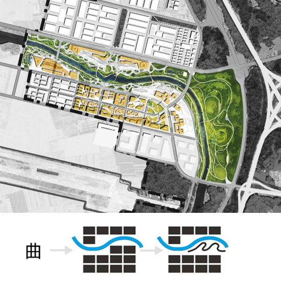  图22：“曲廊”空间形态平面图
