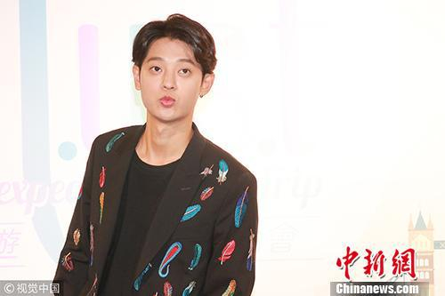 资料图：韩国艺人郑俊英。 图片来源：视觉中国