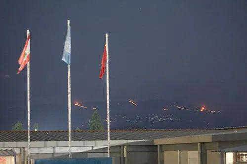 　2020年7月27日下午，以色列袭击位于黎以边境的谢巴农场附近山头后，引发火灾。