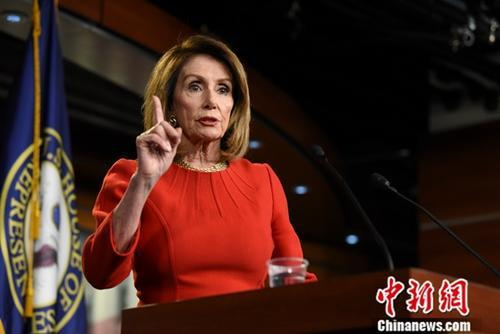 资料图：美国国会众议院议长、民主党人佩洛西。中新社记者 陈孟统 摄