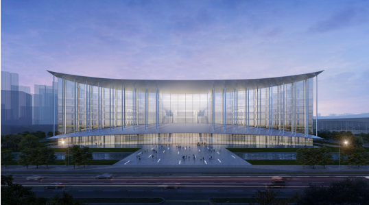 西安国际会展中心二期博览馆效果图