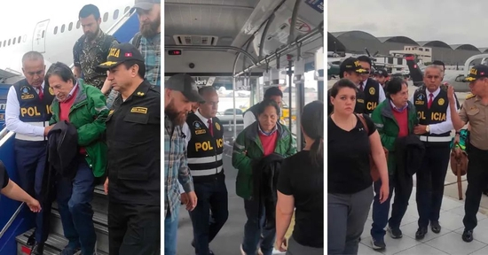 ·&nbsp;托莱多抵达秘鲁。