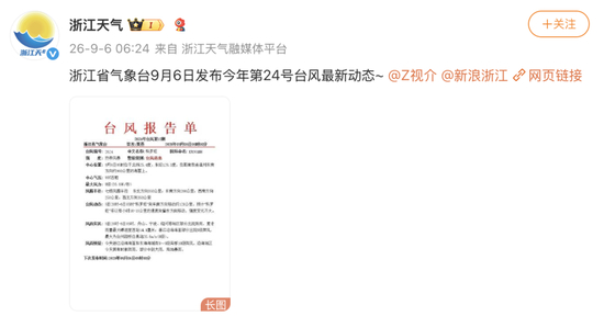 浙江发布台风“科罗旺”最新动态：距离温州东南方向约900公里，今日浙江沿海部分中到大雨，局地暴雨，海面局部10级阵风