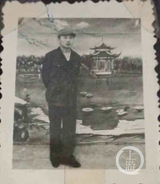 ▲36年前，郭尚仁还很年轻，但一起悬而未决的杀人案让他在看守所里呆了10年零2个月。受访者供图