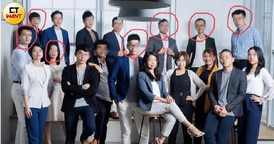 《时报周刊》称红圈者为职业军人（图源：台湾《时报周刊》）