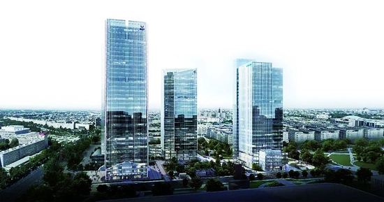  乌兹别克斯坦三所银行效果图