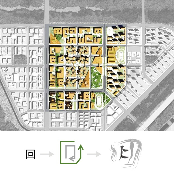  图21：“回廊”空间形态平面图