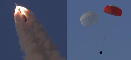 印度空间研究组织研制的“火箭逃逸系统”成功进行首次飞行演示。