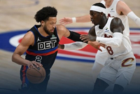 活塞加时险胜骑士 “灯球”缺阵 杜伦33+16 CC25+10+7&6犯