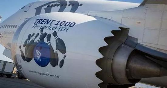 　（罗罗的Trent 900是A380的首款标配发动机，发动机性能中规中矩，但是数年后罗罗就为波音787提供了油耗经济性有大飞跃的Trent 1000，至今空客仍认为A380表现不佳是因为被罗罗耍了。     图源：罗罗）