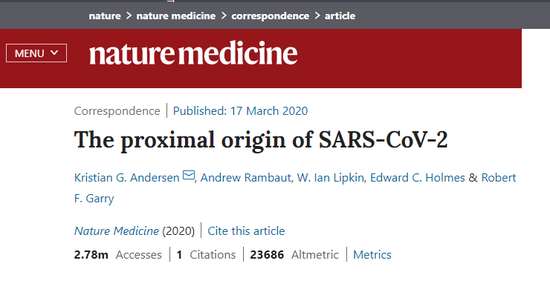 　△《自然医学》文章截图