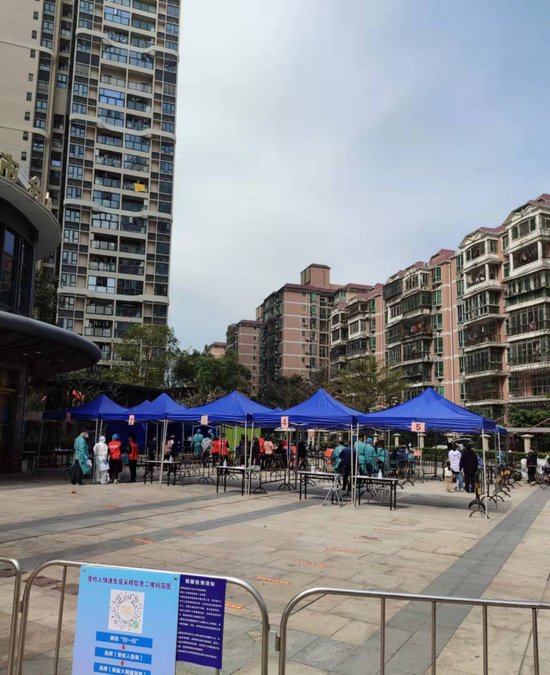 　（盐田区一核酸检测点）