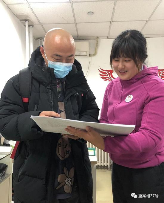  ▲东湖街道远洋小区物业工作人员张雪。受访者供图