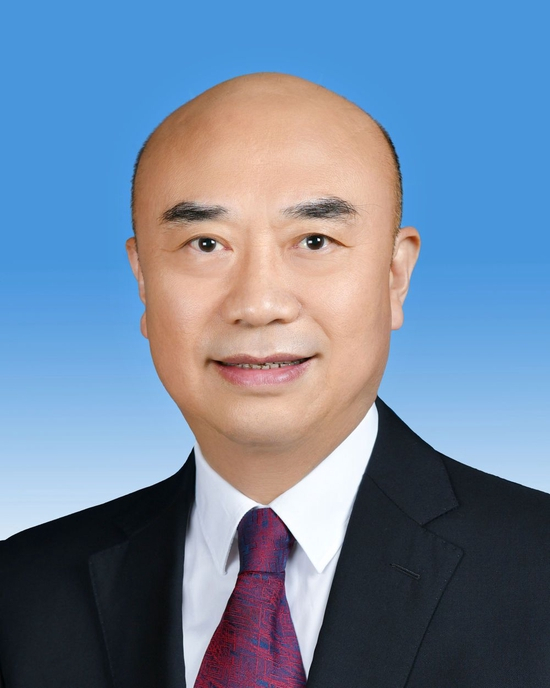 刘国中同志像&nbsp;新华社发