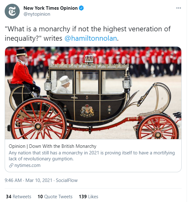  （图为《纽约时报》刊登的诺兰的文章）