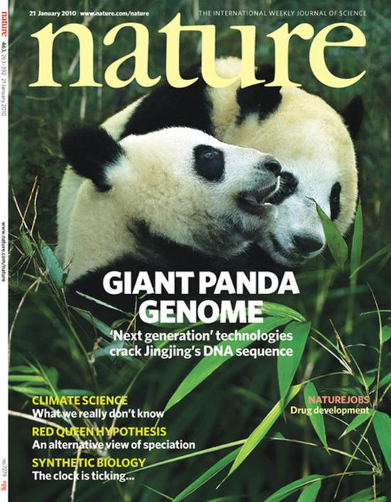 Ruiqiang Li&nbsp;et al。&nbsp;The sequence and de novo assembly of the giant panda genome。&nbsp;Nature&nbsp;463， 311–317 （2010）