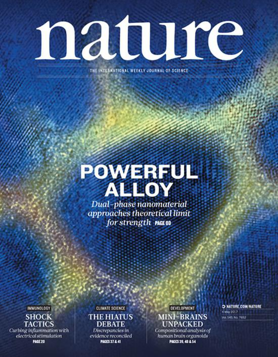 Ge Wu&nbsp;et al。&nbsp;Dual-phase nanostructuring as a route to high-strength magnesium alloys。&nbsp;Nature545， 80–83 （2017）