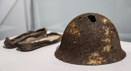  2020年1月9日，存放在沈阳抗美援朝烈士纪念馆的归国志愿军烈士遗物。图|新华社