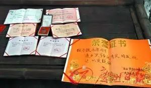  ↑魏永康获得的奖状