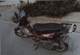  （张永平所骑二轮摩托车）