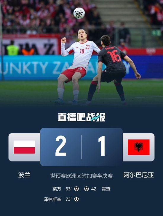 逆转！波兰2-1阿尔巴尼亚晋级附加赛决赛 莱万破门泽林斯基世界波_乐游天下