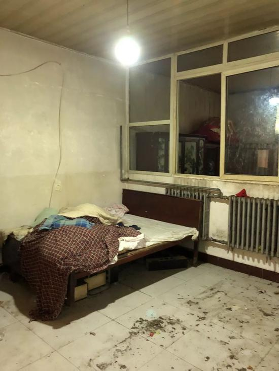  三胞胎在农村的家