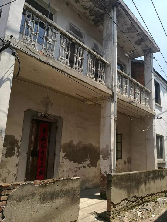 老杨在芜湖老家的房子，杨响在这里长大，璇璇在这里出生。新京报记者王双兴 摄