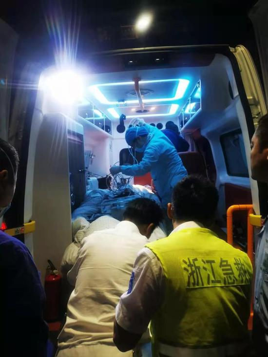 林新志转院 医院抢救