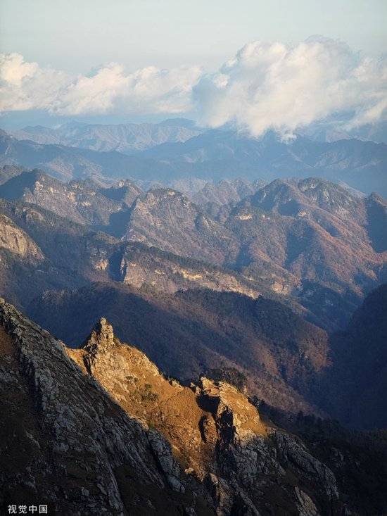 秦岭山脉 图片来源：视觉中国