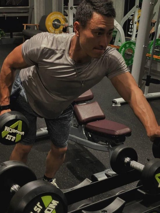 健身中的赵Sir 受访者供图