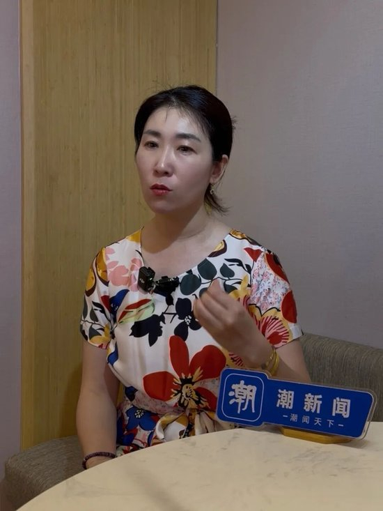 朱女士　潮新闻记者 王昊 摄