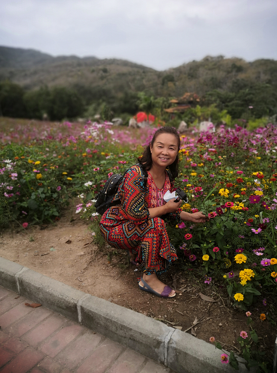 ·旅途中的苏敏。