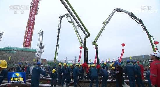  田湾核电站和徐大堡核电站合作项目正式开工