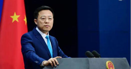  ·外交部赵立坚主持了昨天的记者会。